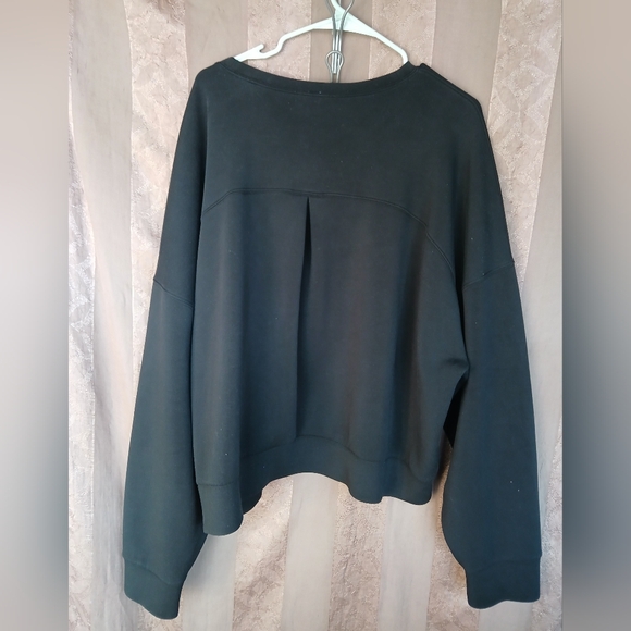 💎 Spanx Women's Top Cotton Fleece Crewneck Tunic #0351 - Picture 3 of 10